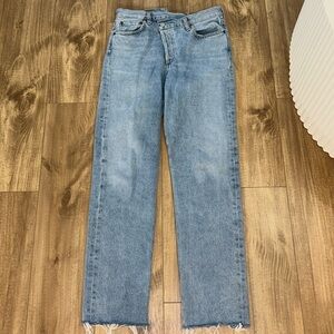 AGOLDE Crisscross Jeans